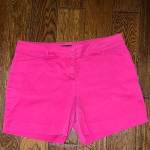 The limited hot pink, mid thigh, cargo shorts